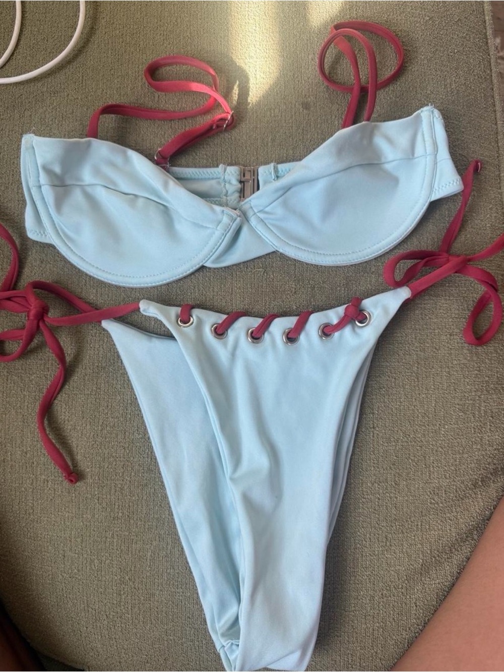 With Jean Bikini Set XS
